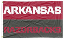 Load image into Gallery viewer, University of Arkansas - Razorbacks 2 Panel 3x5 Flag
