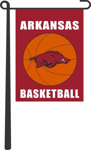 University of Arkansas - Basketball Garden Flag