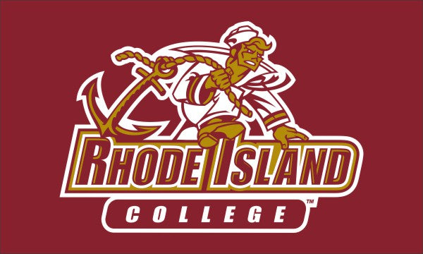 Rhode Island College - Anchormen 3x5 Flag