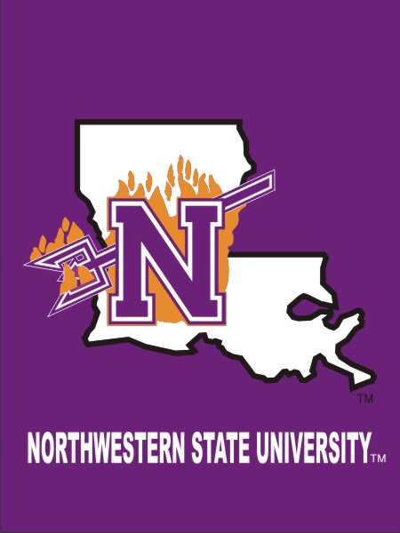 Northwestern Louisiana State University - Demons House Flag