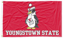 Load image into Gallery viewer, Youngstown State University - Penguins 3x5 Flag
