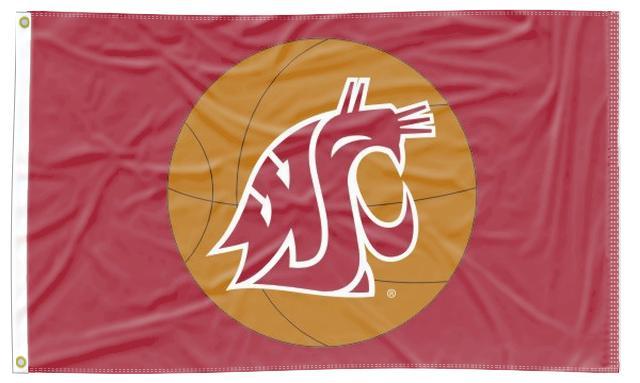 Washington State University - Cougars Basketball 3x5 Flag