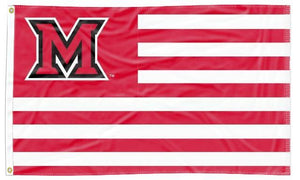 Miami University - RedHawks National 3x5 Flag