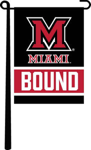 Miami University - College Bound Garden Flag