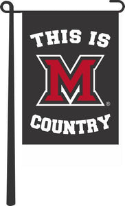 Miami University - This Is Miami University Country Garden Flag