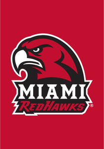 Miami University - Redhawks House Flag