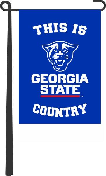 Georgia State - This Is Panthers Country Garden Flag