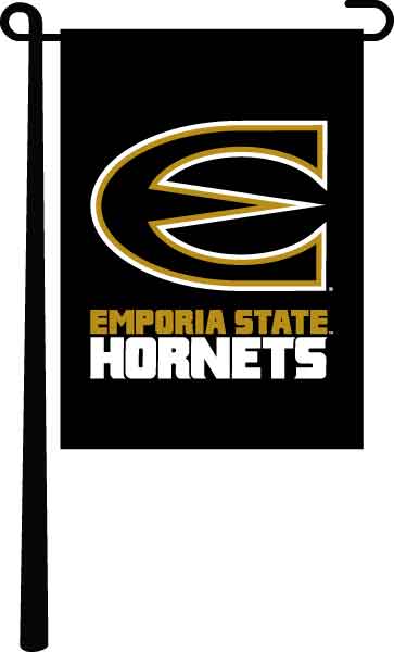 Emporia State University - Hornets Garden Flag