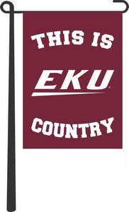 Eastern Kentucky University - This Is Eastern Kentucky University EKU Country Garden Flag