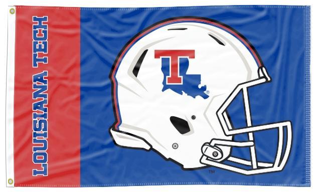 Louisiana Tech - Bulldogs Football 3x5 Flag