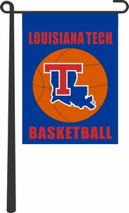 Louisiana Tech - Basketball Garden Flag