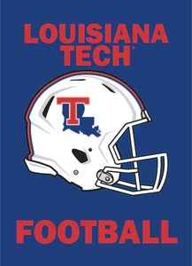 Louisiana Tech - Football Garden Flag