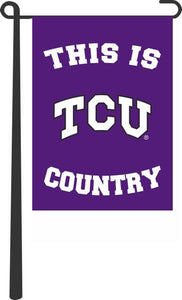 Texas Christian University (TCU) - This Is TCU Country Garden Flag