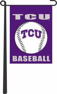 Texas Christian University (TCU) - Baseball Garden Flag