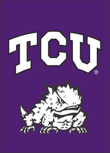 Texas Christian University (TCU) - Horned Frogs House Flag