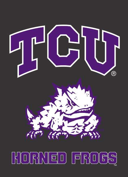 Texas Christian University (TCU) - TCU Horned Frogs House Flag