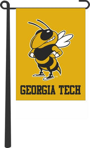 Georgia Tech - Yellow Jackets Garden Flag