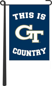 Georgia tech - This Is Georgia Tech Country Garden Flag