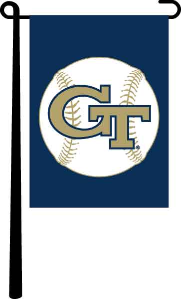Georgia Tech - Baseball Garden Flag