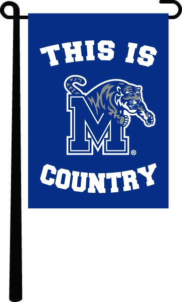 Memphis - This Is Memphis Tigers Country Garden Flag