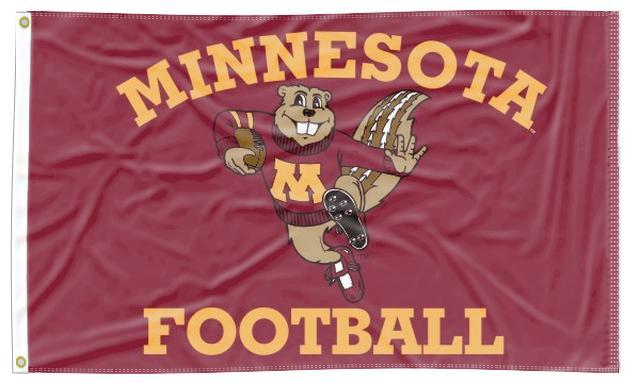 Minnesota - Gophers Football 3x5 Flag
