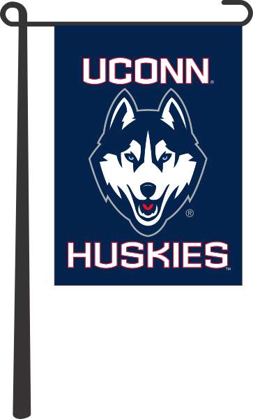 University of Connecticut (UCONN) - Huskies Garden Flag