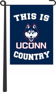 University of Connecticut (UCONN) - This Is University of Connecticut (UCONN) Huskies Country Garden Flag