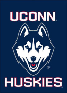 thumbnail image 2 of UCONN Huskies House Flag – 28x40 Inches – Connecticut NCAA – College Flags And Banners Co. 2 of 3
