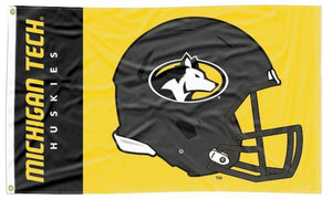 Michigan Tech - Huskies Football 3x5 Flag