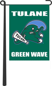 Tulane University - Green Wave Garden Flag