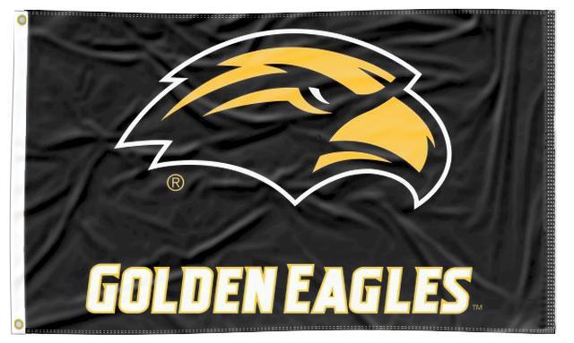 University of Southern Mississippi - Golden Eagle Head 3x5 Flag`