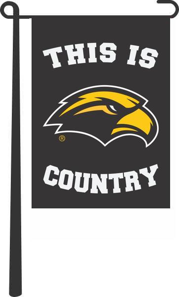 University of Southern Mississippi - This Is Southern Miss Golden Eagles Garden Flag