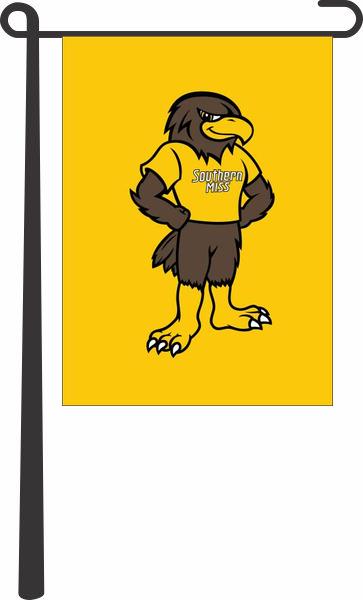 University of Southern Mississippi - Seymour d'Campus Garden Flag