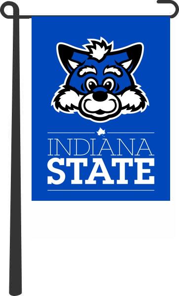 Indiana State - Sycamore Sam Garden Flag