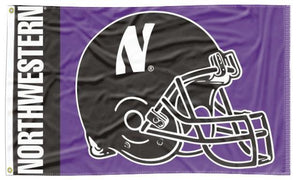 Northwestern University - Wildcats Football 3x5 Flag