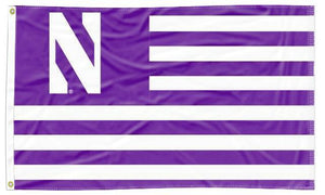 Northwestern University - Wildcats National 3x5 Flag