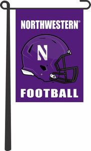 Northwestern University - Football Garden Flag
