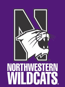 Northwestern University - Wildcats House Flag