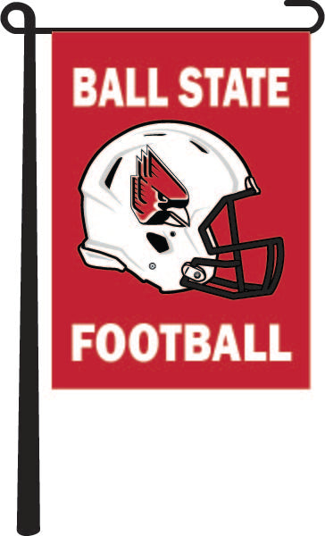 Ball State University - Football Garden Flag