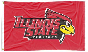 Illinois State - Redbirds Red 3x5 Flag