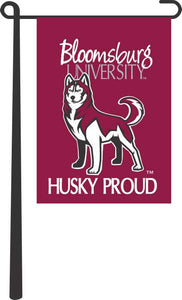 Bloomsburg University - Husky Proud Garden Flag