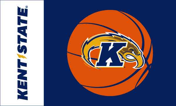 Kent State - Basketball 3x5 Flag