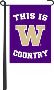 University of Washington - This Is University of Washington Huskies Country Garden Flag