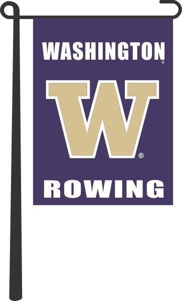 University of Washington - Rowing Garden Flag