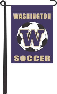 University of Washington - Soccer Garden Flag