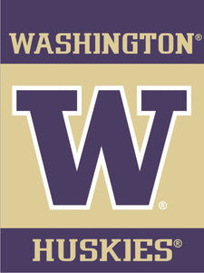 University of Washington - Huskies Purple & Gold House Flag