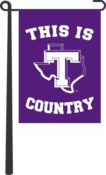 Tarleton State University - This Is Tarleton State University Texans Country Garden Flag