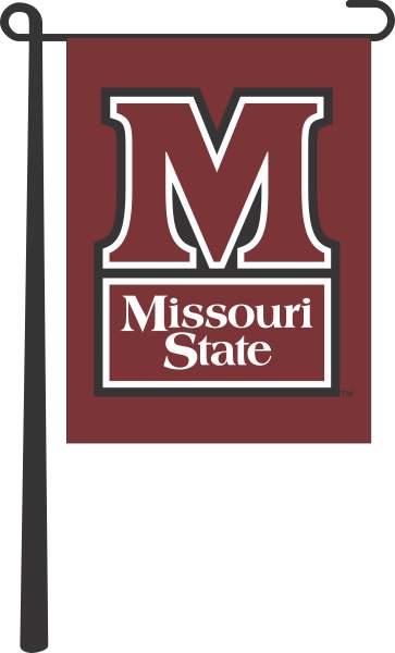 Missouri State University - M Missouri State Garden Flag