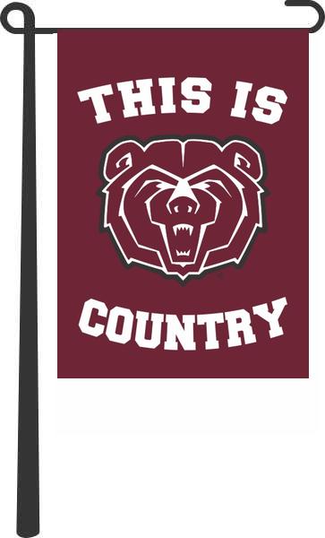 Missouri State University - This Is Missouri State Bears Country Garden Flag