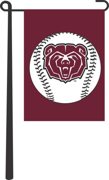 Missouri State University - Baseball Garden Flag